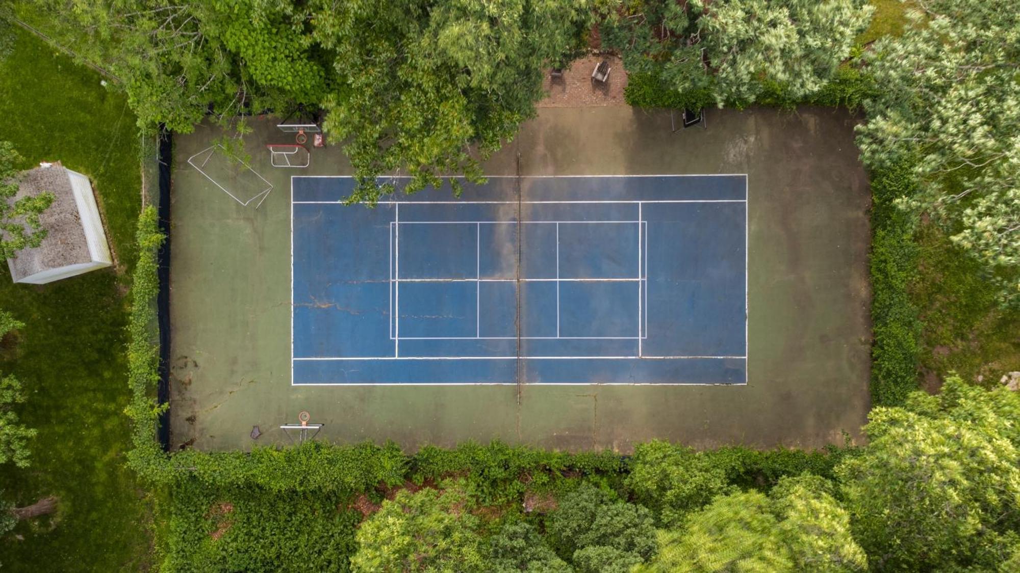 Boston Mansion Heated Pool Fire Pit Tennis Needham Exterior foto