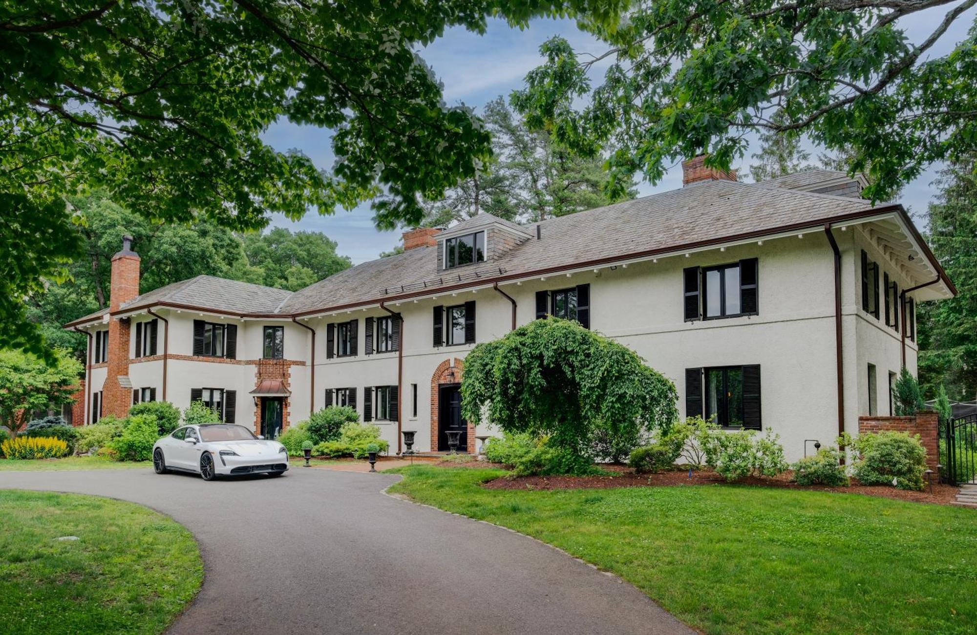 Boston Mansion Heated Pool Fire Pit Tennis Needham Exterior foto